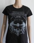 Metal Attack Merch Shop - Rock Hard Festival 2019 - Girlie Shirt Skull Spitze Langarm